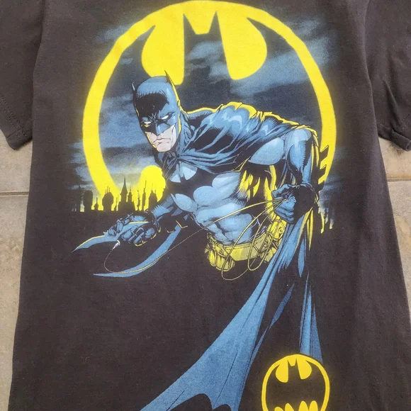 Vintage Y2K Batman Men's Small Heed The Call The Dark Knight DC T Shirt - Picture 4 of 7